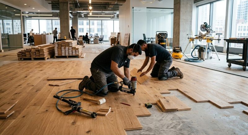 Commercial Hardwood Service in Marion, MA