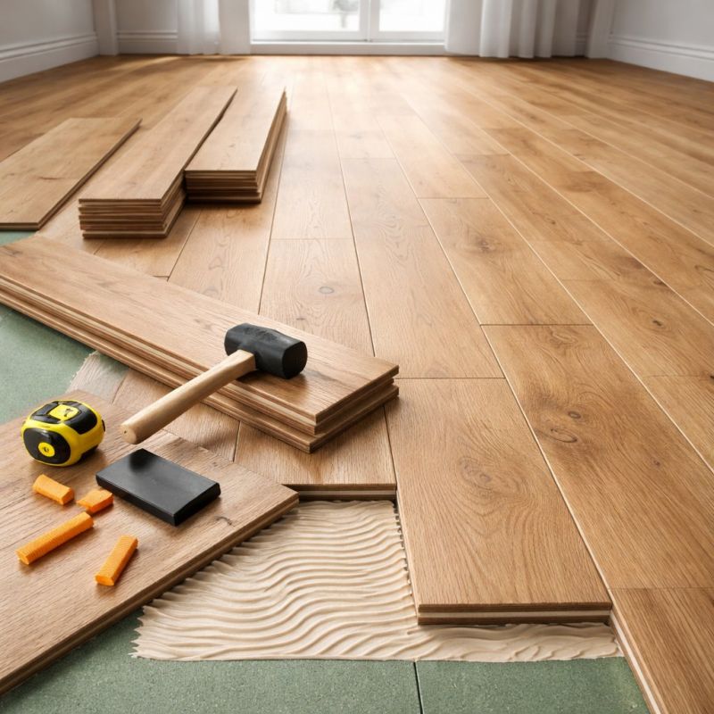 Engineered Wood Installation in Tiverton, RI