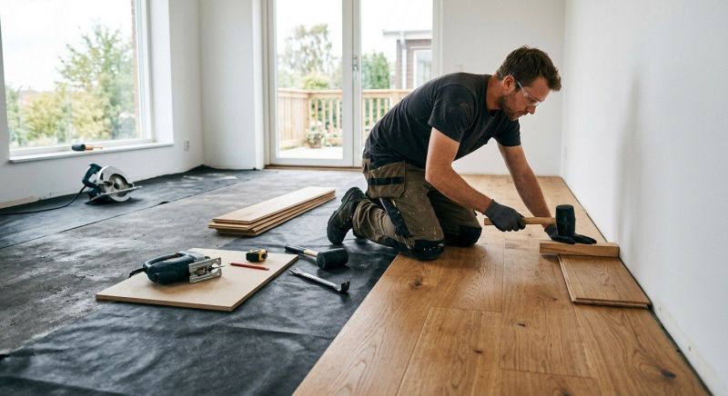 Engineered Wood Installation in Tiverton, RI