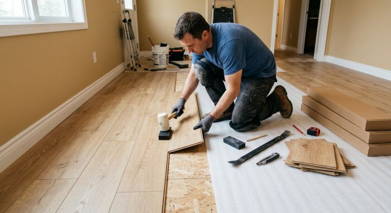Laminate Floor Installation in Bristol, RI