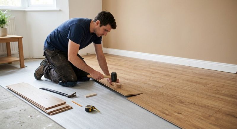 Laminate Floor Installation in Exeter, RI
