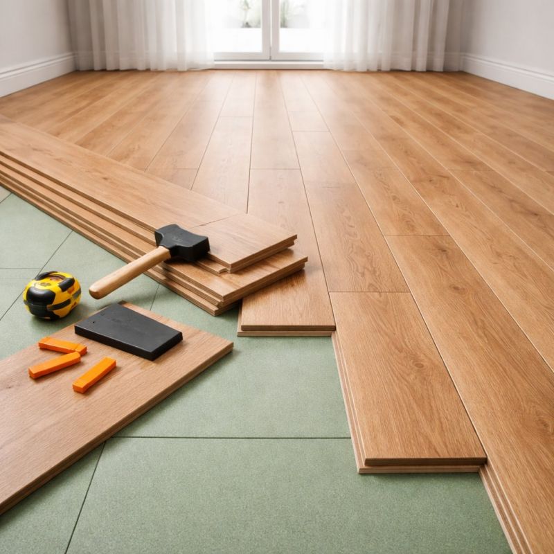 Laminate Floor Installation in Rochester, MA