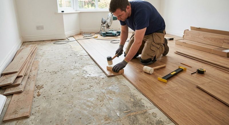Laminate Floor Installation in Saunderstown, RI