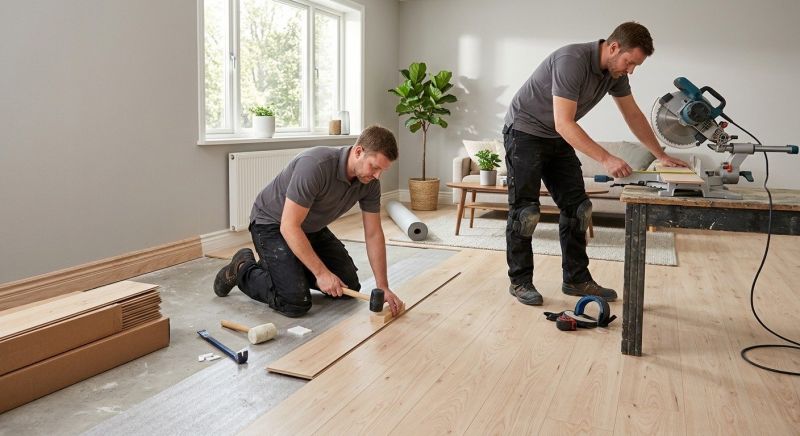 Laminate Floor Installation in Taunton, MA