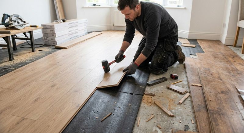 Laminate Floor Replacement in Bristol, RI