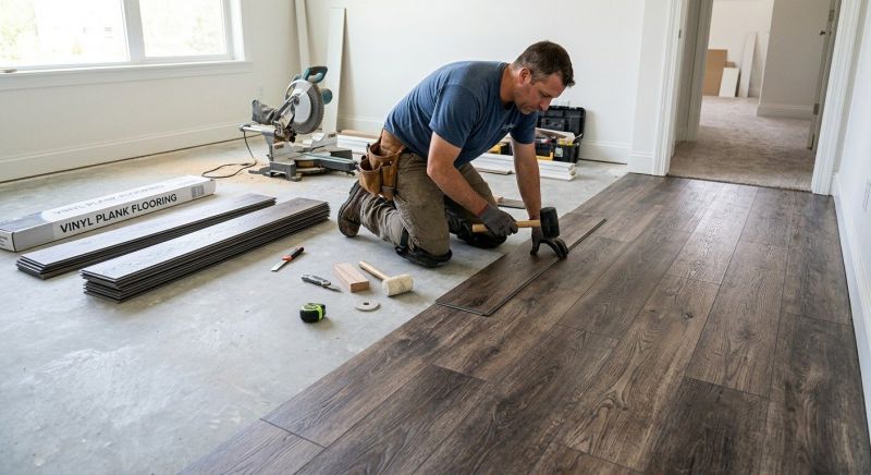 Linoleum Floor Installation in Middleboro, MA