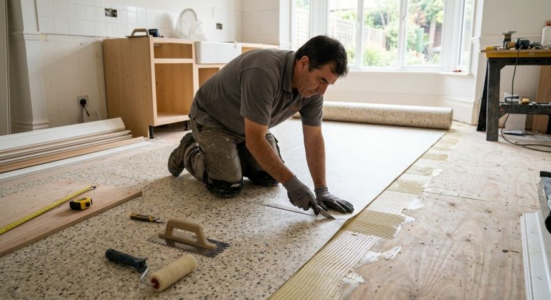 Linoleum Floor Installation in Providence, RI