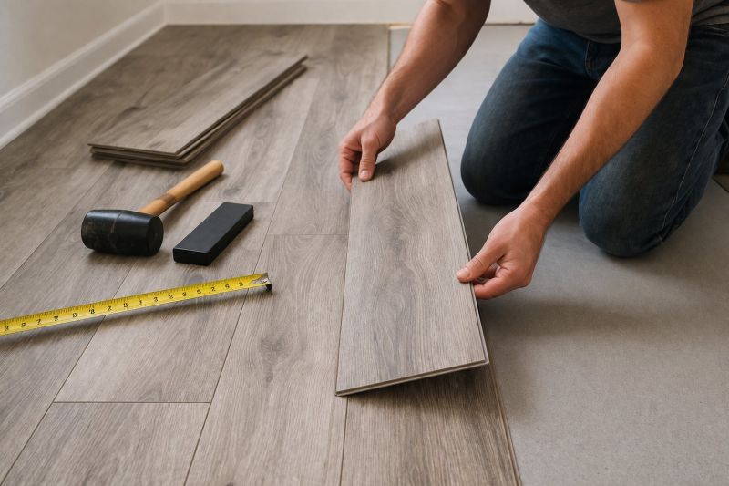 Luxury Vinyl Tile Installation in East Greenwich, RI