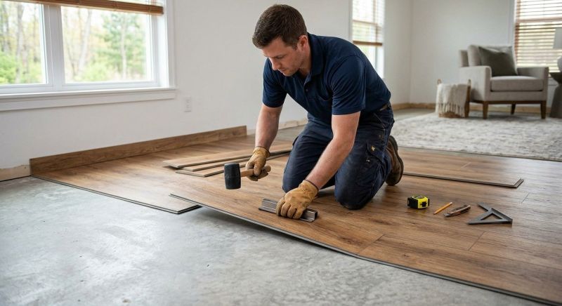 Luxury Vinyl Tile Installation in Washington County, RI