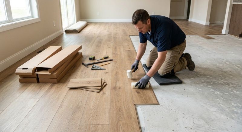 Lvt Flooring Installation in Lincoln, RI