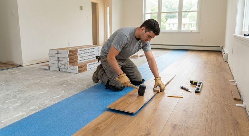 Lvt Flooring Installation in Newport, RI