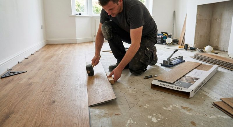 Lvt Flooring Installation in Rehoboth, MA
