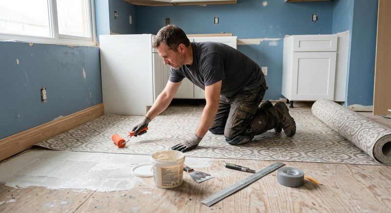 Sheet Flooring Installation in Exeter, RI