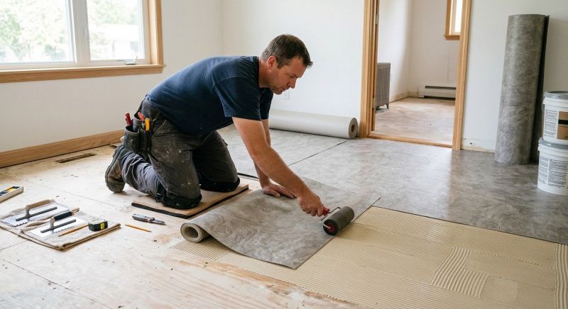 Sheet Flooring Installation in Taunton, MA