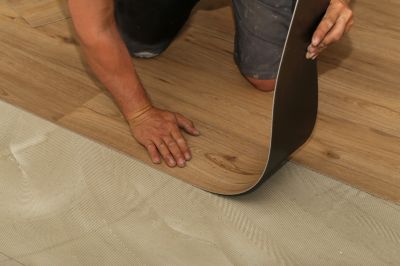 Sheet Linoleum Installation in Lakeville, MA