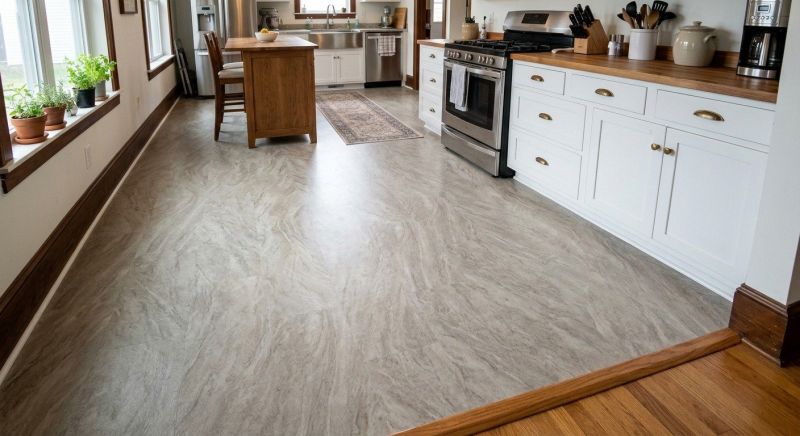 Sheet Linoleum Installation in Tiverton, RI