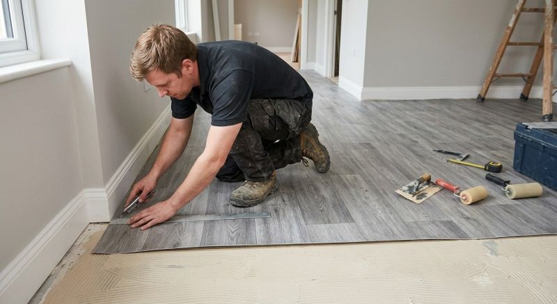 Sheet Vinyl Installation in Exeter, RI