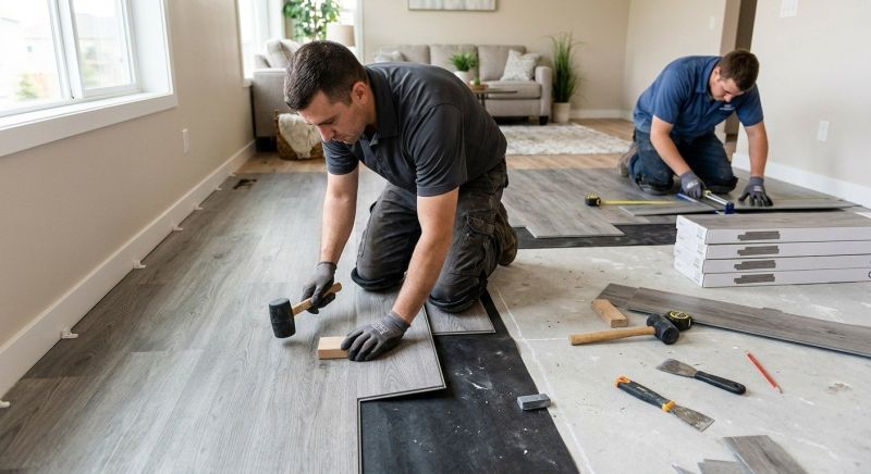 Vinyl Flooring Installation in Cranston, RI