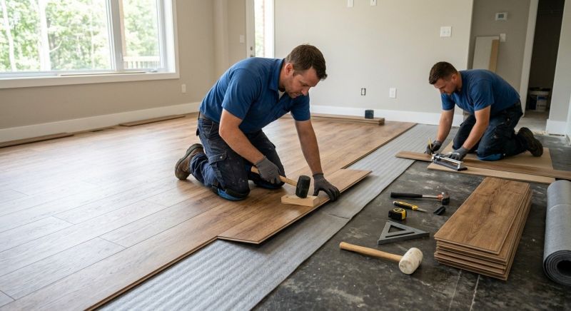 Vinyl Flooring Installation in Exeter, RI