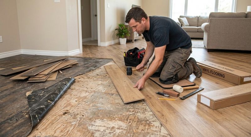 Vinyl Flooring Installation in Pawtucket, RI