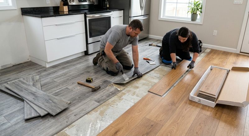 Vinyl Tile Replacement in Tiverton, RI